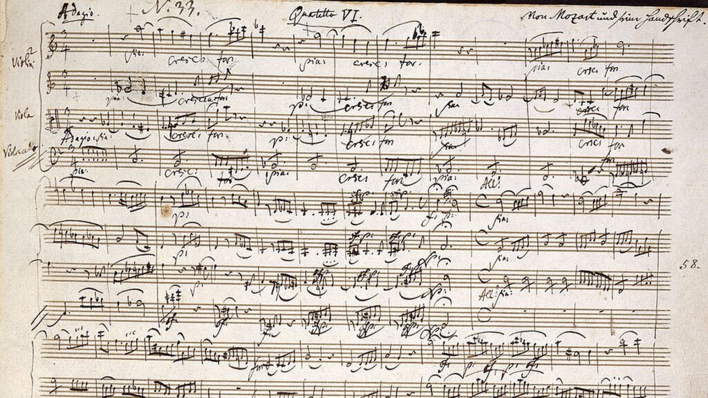 Mozart’s String Quartet No. 19 in C Major, “Dissonance” The Sixth